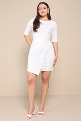 Westwood Black Half Sleeve Sheath Dress