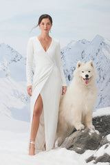 When you walk in wearing the Lulus Marvelous Vision Red Strapless Bow Column Maxi Dress, everyone will see you for what you truly are���a stylish and stunning wonder! Stretchy crepe knit shapes this glamorous dress that features a strapless, princess-s