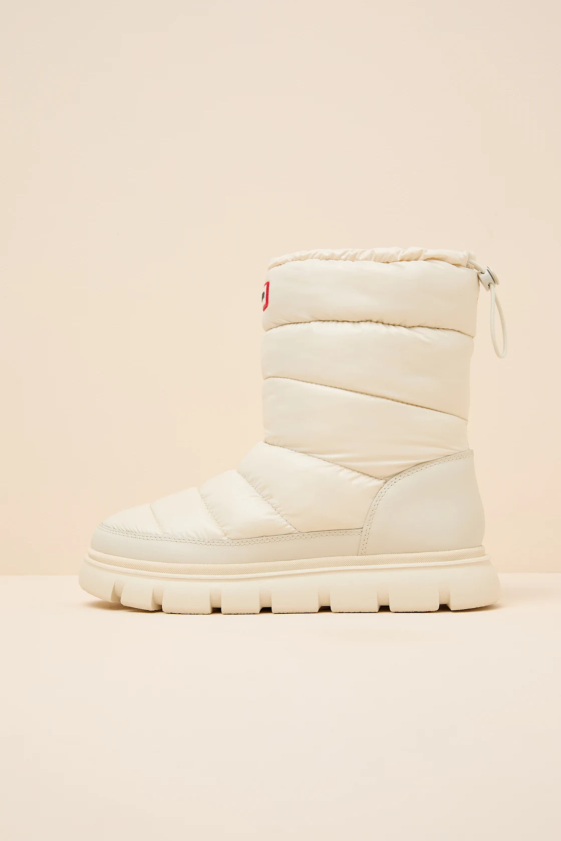 Maribel Silver Waterproof Insulated Puffer Mid-Calf Boots