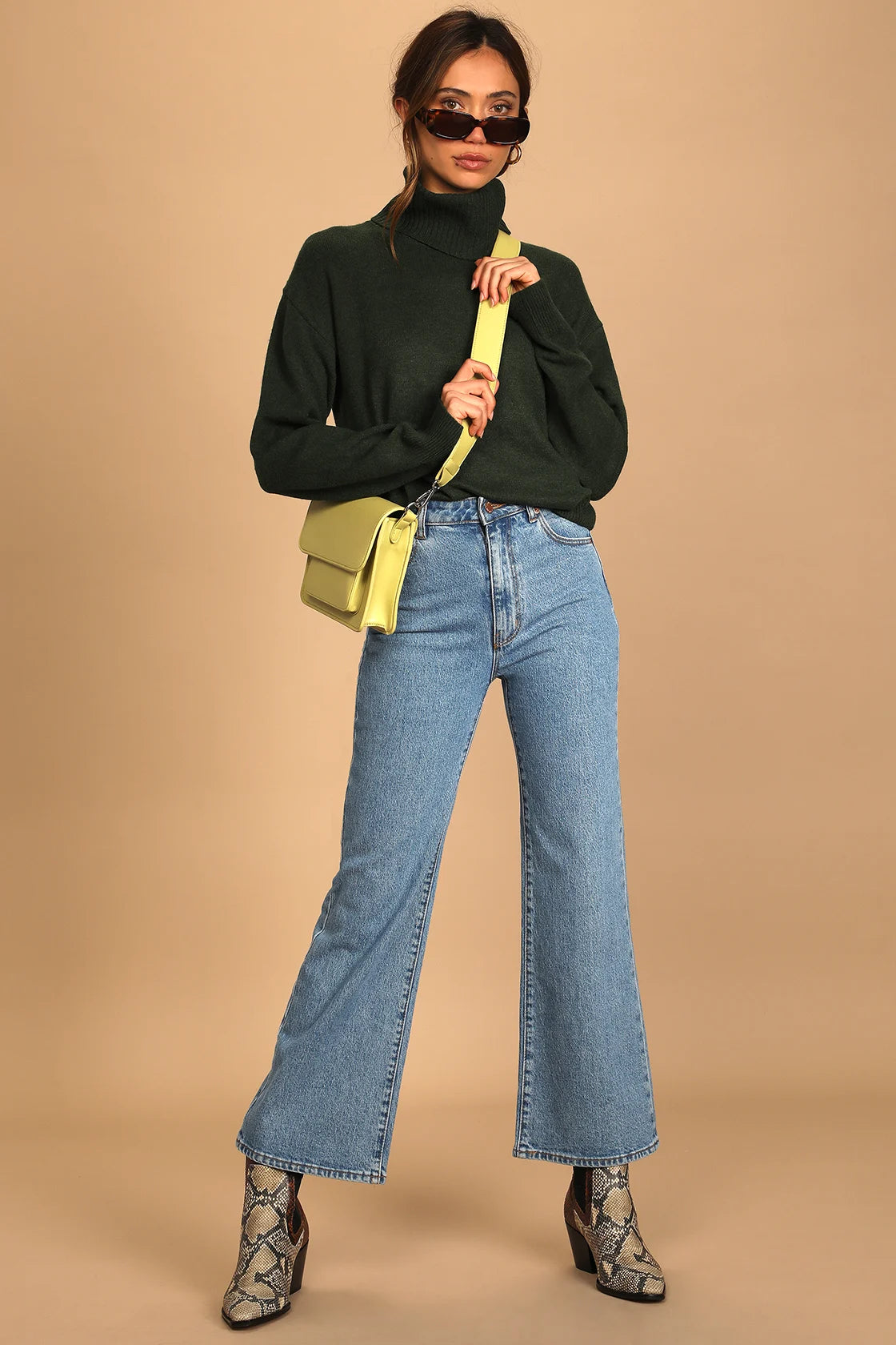 Amazing Memories Berry Red Turtleneck Sweater