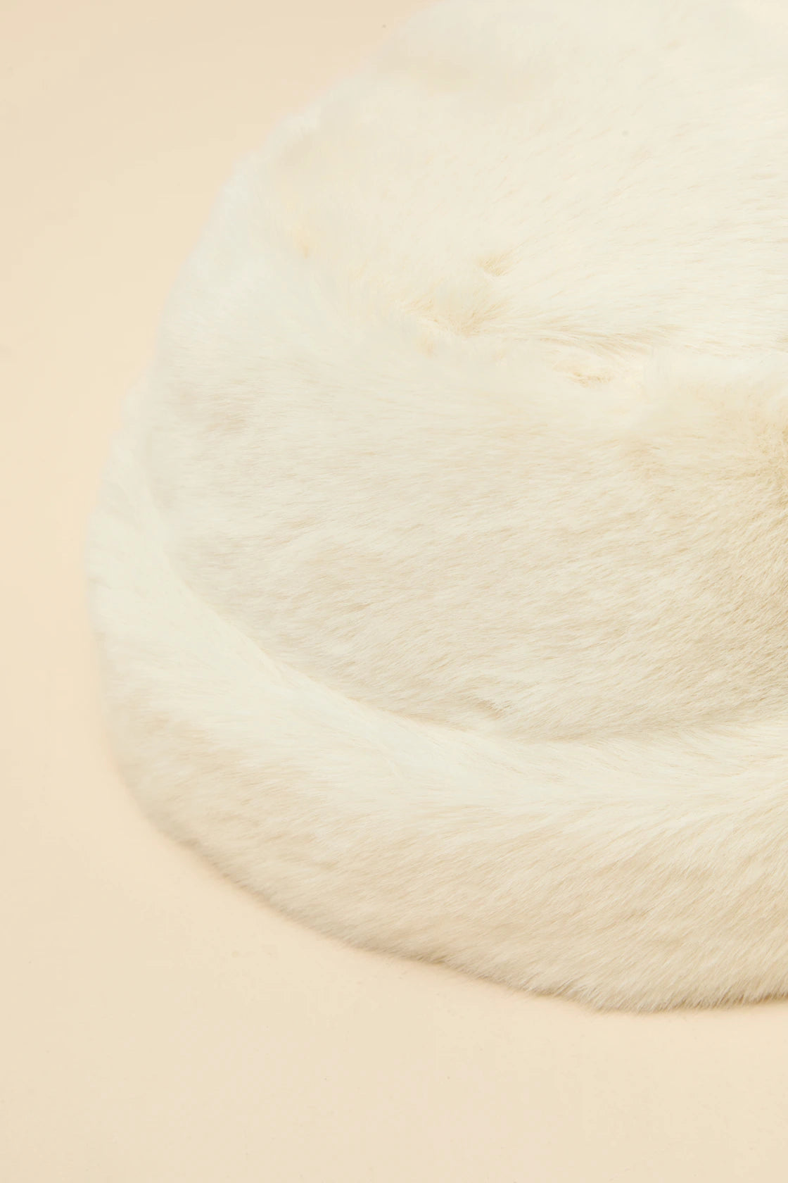 Omoka Brown Leopard Faux Fur Cloche Hat